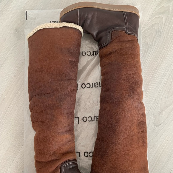 Gianmarco Lorenzi shearling boots - Picture 2 of 6